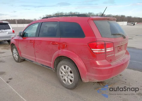 2016 Dodge Journey Se из США, поврежденный, VIN 3C4PDCAB8GT249678